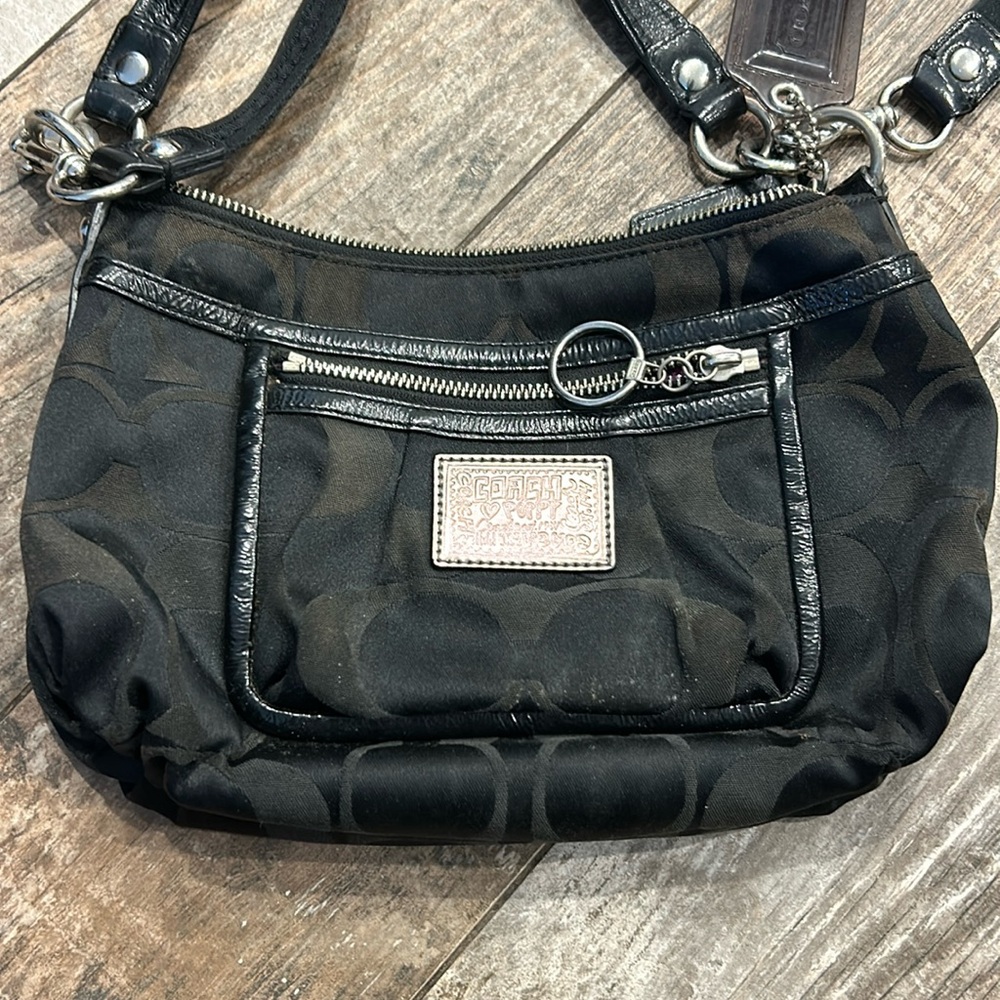 Coach Poopy Handbag Purse Crossbody Clutch